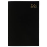 Collins Diary Planner Monthly A4 PVC Cover Black Even Year