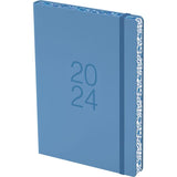 Collins Diary A51 Day Per Page Colour Edge Blue Even Year