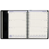 Collins Portfolio Week To View Diary Wiro Tabbed BlackEven Year