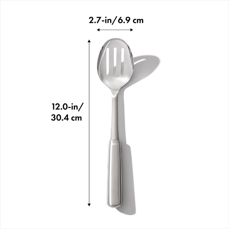 OXO - STEEL Slotted Cooking Spoon