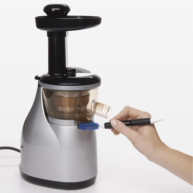 OXO Good Grips Kitchen Appliance Cleaning Set featuring nylon brushes and scrapers for deep cleaning tight spaces and surfaces.