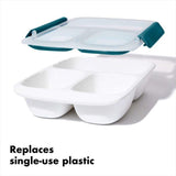 OXO Good Grips Prep & Go Divided Container | 0.9L