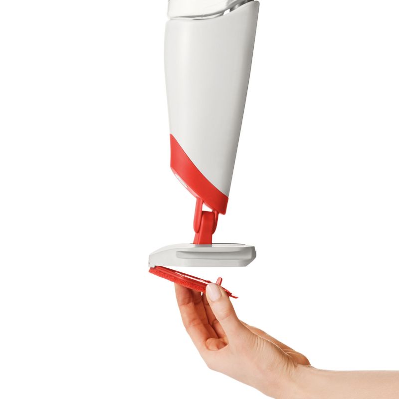 OXO - Microfiber Spray Mop with Slide-Out Scrubber