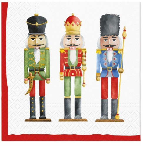 Lunch Napkin - Paw Décor Nutcracker Soldier (33cm)