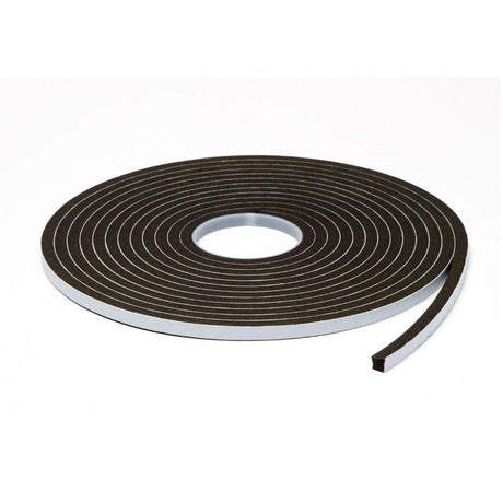 Inseal 3109 PVC strip: 6mm thick, 25mm wide, 12m long for sealing doors and windows, enhancing insulation and energy efficiency.