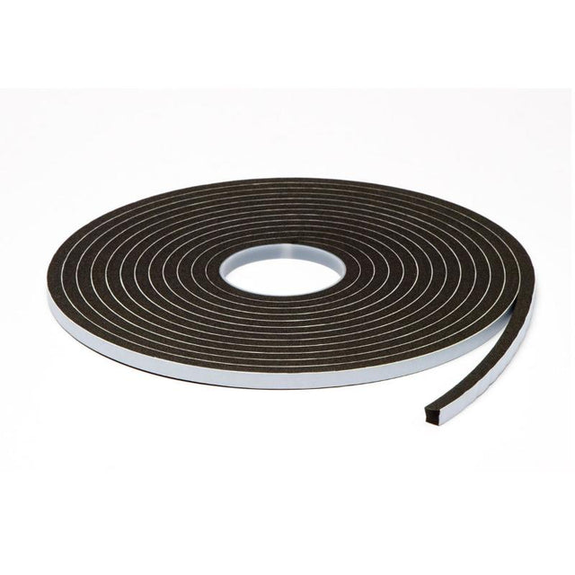 Inseal 3109 PVC strip: 6mm thick, 25mm wide, 12m long for sealing doors and windows, enhancing insulation and energy efficiency.