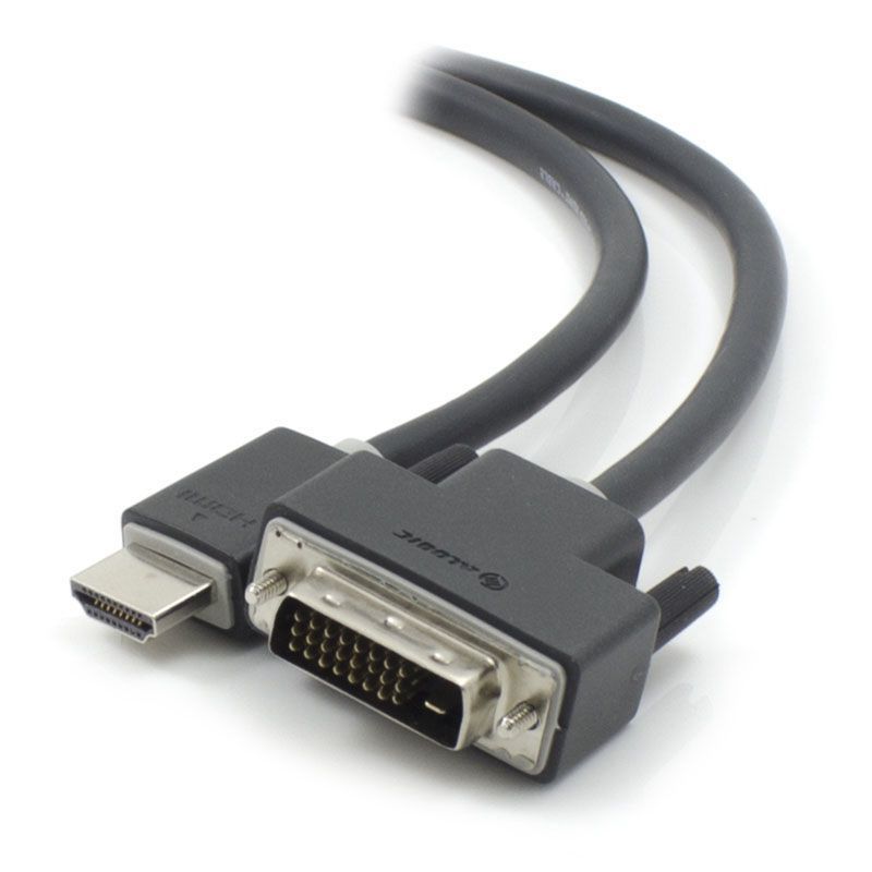 Alogic DVI-D to HDMI Cable Male to Male - Pro Series - 2m - Commercial