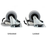 Alogic Castor Wheels - Set of 4 - Suitable for Smartbox Model SB-CT14BD