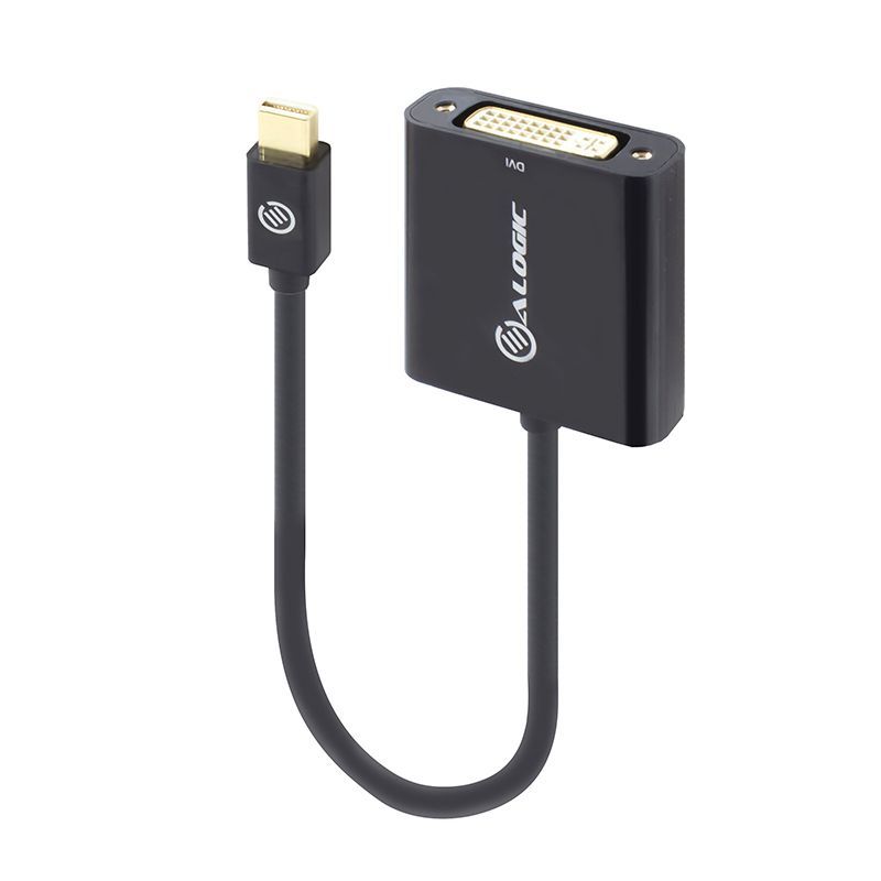 Alogic Mini DisplayPort to DVI Adapter Male to Female - Elements Series - 20cm