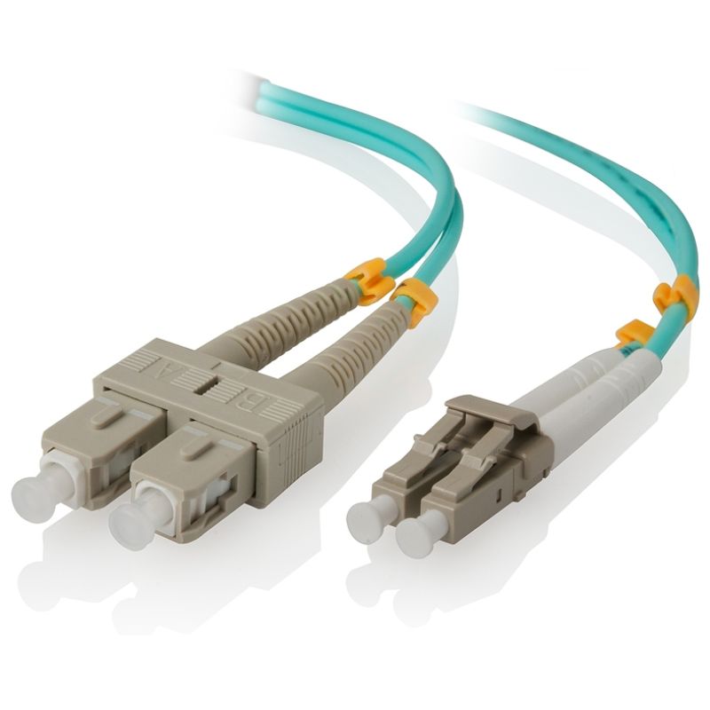 Alogic LC-SC 10GbE Multi Mode Duplex LSZH Fibre Cable 50/125 OM3 - 2m