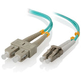 Alogic LC-SC 10GbE Multi Mode Duplex LSZH Fibre Cable 50/125 OM3 - 2m
