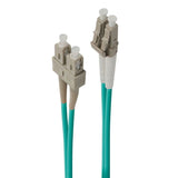 Alogic LC-SC 10GbE Multi Mode Duplex LSZH Fibre Cable 50/125 OM3 - 3m