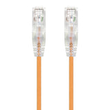Alogic Orange Ultra Slim Cat6 Network Cable, UTP, 28AWG - Series Alpha - 1.5m