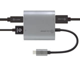 Alogic USB-C MultiPort Adapter enabling 4K HDMI output, 3 USB 3.0 ports, and power delivery for seamless connectivity.
