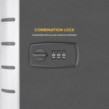 Alogic Smartbox 10 Bay Android and iPad SYNC & CHARGE Cabinet - With Combination