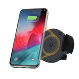 Alogic Rapid Air Vent Mount Wireless Charger: Compact Qi charger for cars, offers fast wireless charging and secure device hold.