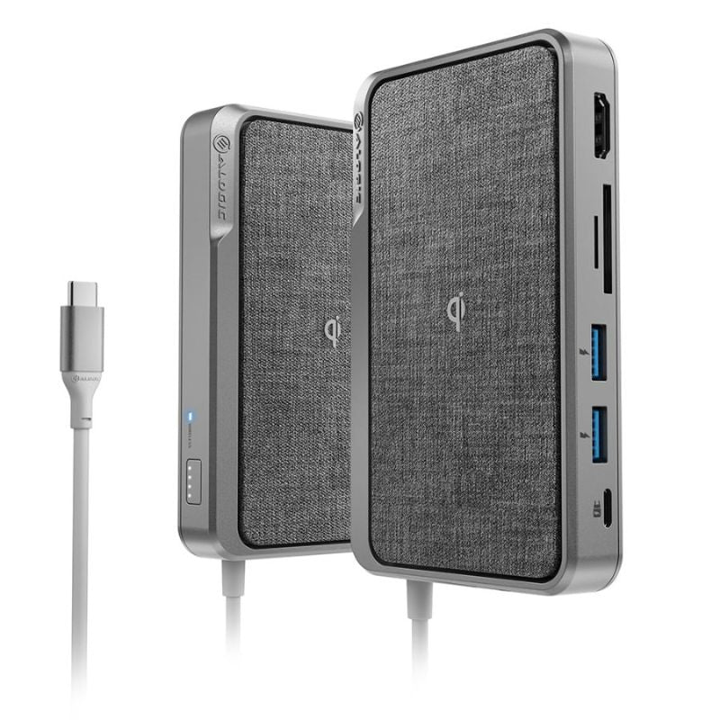 Alogic USB-C Dock Wave | ALL-IN-ONE / USB-C Hub with Power Delivery, Power Bank