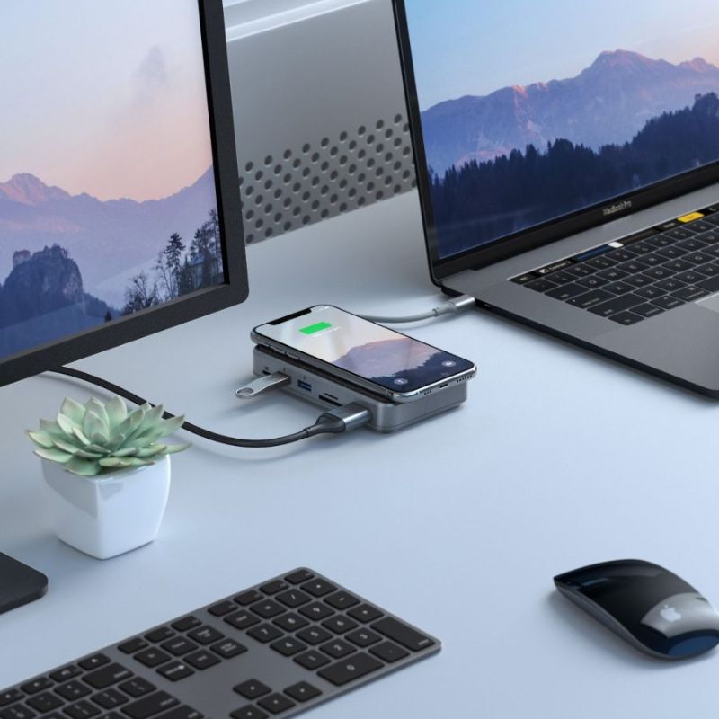 Alogic USB-C Dock Wave | ALL-IN-ONE / USB-C Hub with Power Delivery, Power Bank