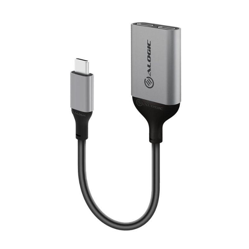 Alogic USB-C (Male) to USB-C (Female) Audio and USB-C (Female) Charging Combo Ad