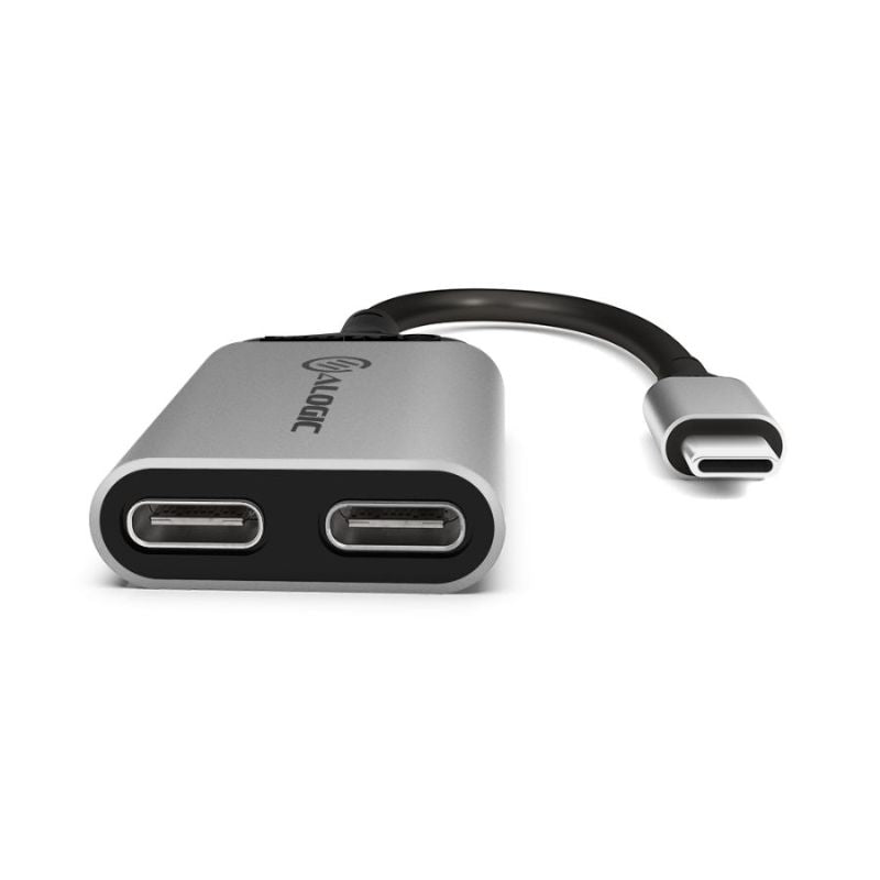 Alogic USB-C (Male) to USB-C (Female) Audio and USB-C (Female) Charging Combo Ad