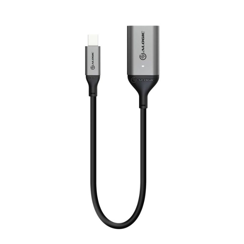 Alogic Ultra Mini DisplayPort 1.4 to HDMI Adapter â€“ 4K 60Hz - ACTIVE - 20cm