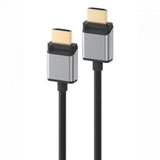 Alogic Slim Super Ultra 8K HDMI to HDMI Cable â€“ Male to Male - Space Grey - 1m
