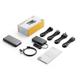 Alogic DX2 Dual 4K Display Docking Station, supports dual 4K displays, 100W Power Delivery, and multiple connectivity options.