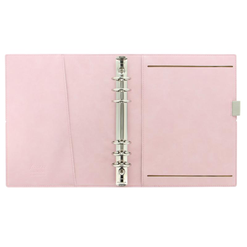 Filofax Organiser Domino Soft A5 Pale Pink