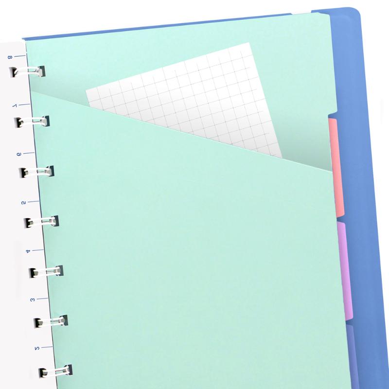 Filofax Notebook A5 Vista Blue Lined