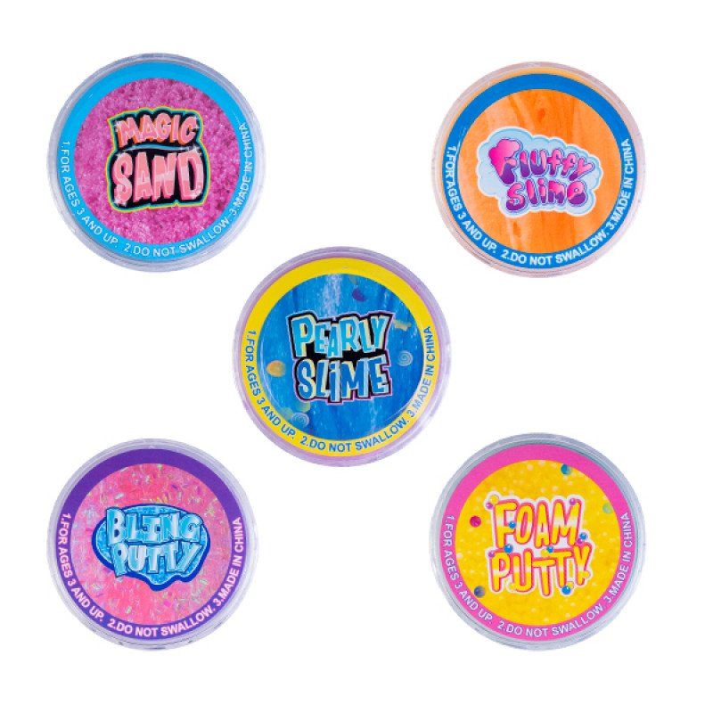 Mix n Play Slime (Set of 24 Assorted)