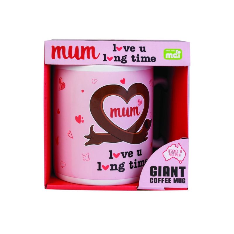 Giant Mug - Dachshund Mum (900ml)