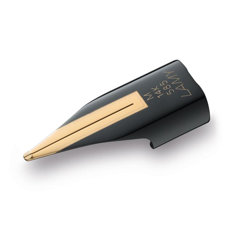 Lamy Nib Imporium 14kt Black Extra Fine with sleek black gold finish, offering smooth, precise writing for any occasion.