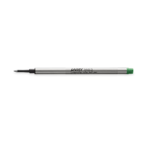 Lamy M63 Green rollerball refill for LAMY pens, featuring vibrant green ink for smooth, consistent writing.