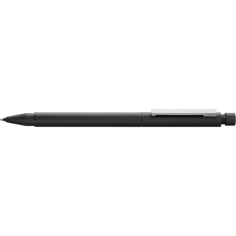 Sleek Lamy CP1 Twin Pen Black, a lightweight multitool pen with ballpoint and mechanical pencil functions, perfect for stylish writing.