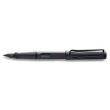 Lamy Notebook Fountain Pen Gift Set with matte charcoal pen, softcover notebook, and 192 pages of acid-free chamois paper.