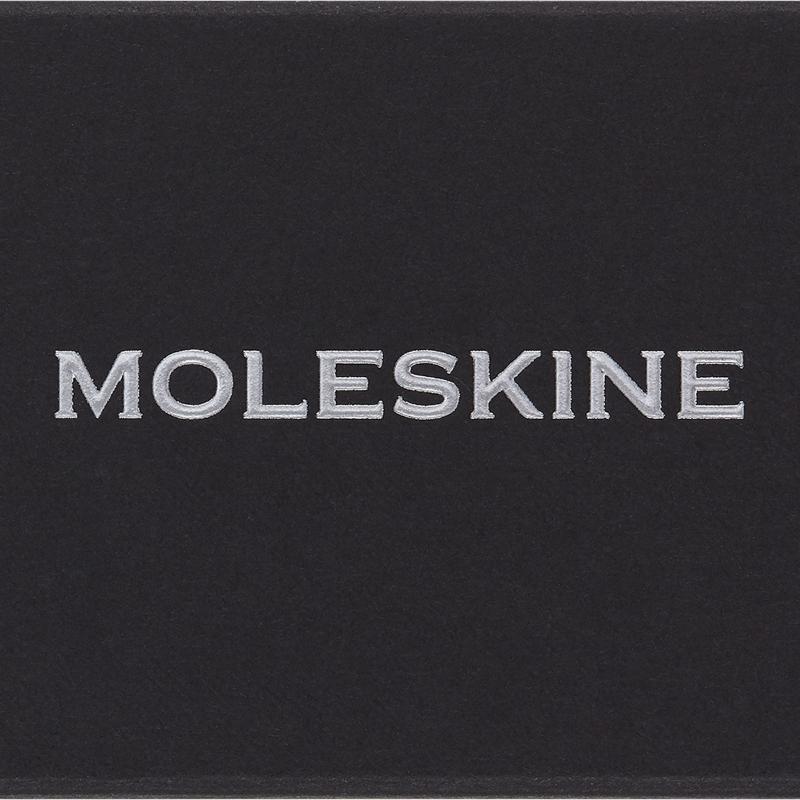 Silver Moleskine Pins B made of zinc alloy, perfect for personalizing notebooks and planners with initials and phrases.