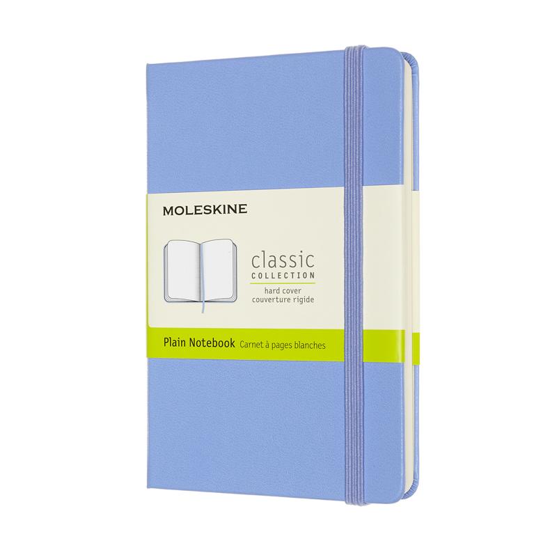 Moleskine Notebook Pocket Plain Hydrangea Blue Hard