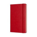 Moleskine Notebook Medium Scarlet Red Hard Cover Ruled