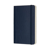 Moleskine Notebook Pocket Ruled Sapphire Blue Soft