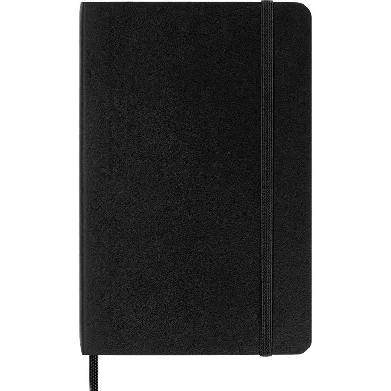 Moleskine Notebook Pocket Ruled Black Soft