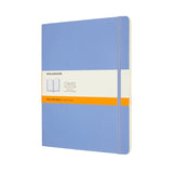 Moleskine Notebook XL Ruled Hydrangea Blue Soft
