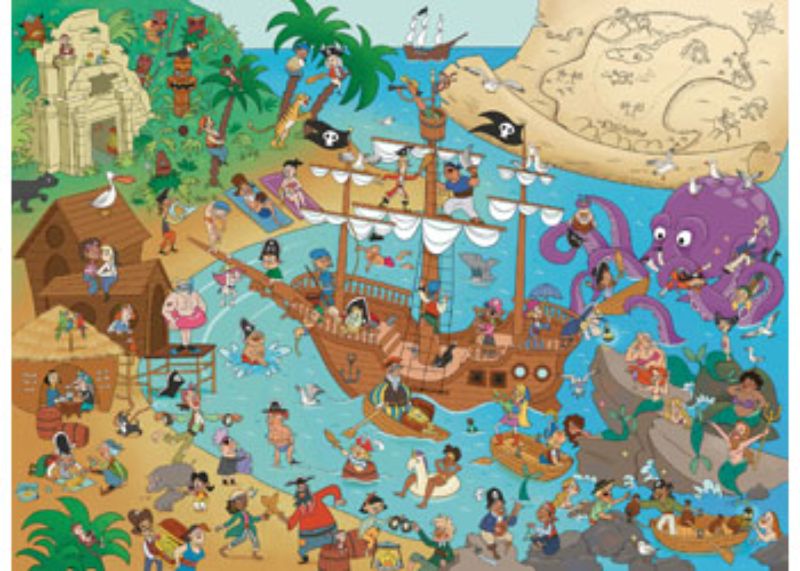 Ravensburger - Pirate Island 150pc