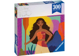 Ravensburger Moana 300-piece puzzle featuring vibrant illustrations of Moana on her ocean adventure, perfect for family fun.