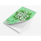 Silvine 100% Recycled Shorthand Notebook 160 Page Top Bound Wiro