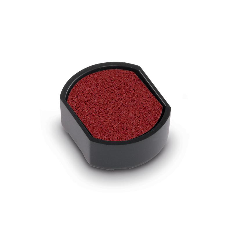 Trodat Pad 6/4612 Red, a re-inkable ink pad for Trodat 4612 stamps, delivering vibrant impressions on porous surfaces.