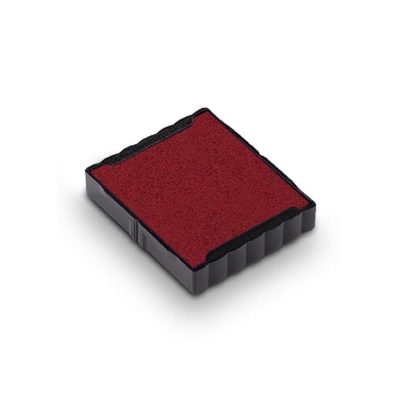 Trodat Pad 6/4923 Red ink pad for clear, bold impressions; non-toxic, quick cartridge change, and long-lasting without drying out.