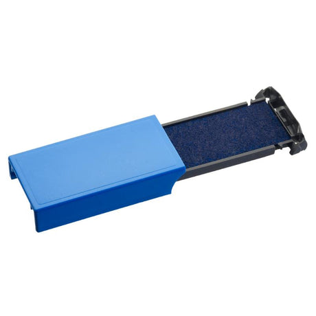 Trodat Pad 6/9412 Blue, a non-toxic ink pad for clean, precise stamping with easy cartridge replacement and 12-month warranty.