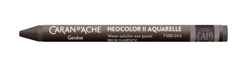 Crayon - Neocolor Ii Vandyck Brown - Pack of 10
