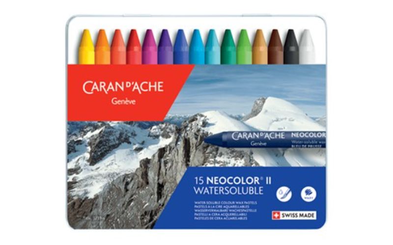 Crayon - Caran D’ache Neocolor Ii Aquarelle 15s - Pack of 15