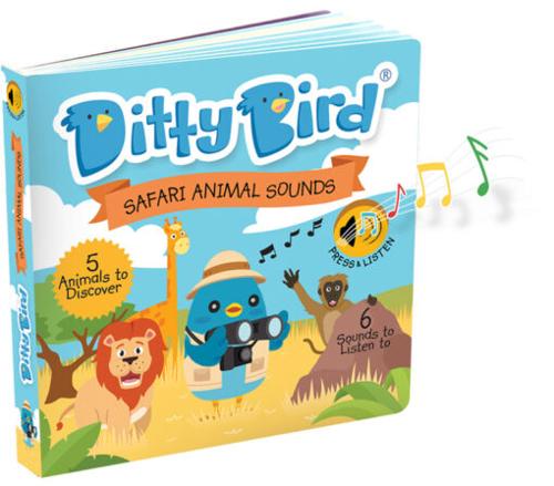 Safari Animal Sounds Board Book